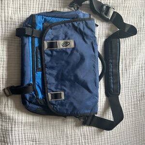 Timbuk2 Navy and Sky Blue Messenger Bag